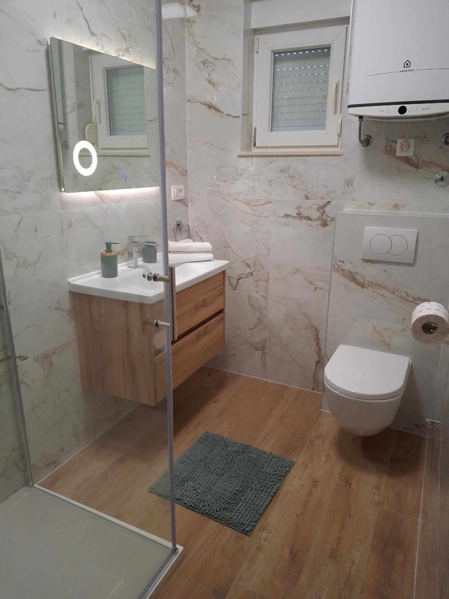Seaside Apartments With A Swimming Pool Pag - 6412 파그 객실 사진